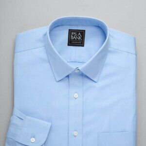 Jos. A.Bank Travel Tech Tailored Fit Spread Collar Micro Geo Dress Shirt